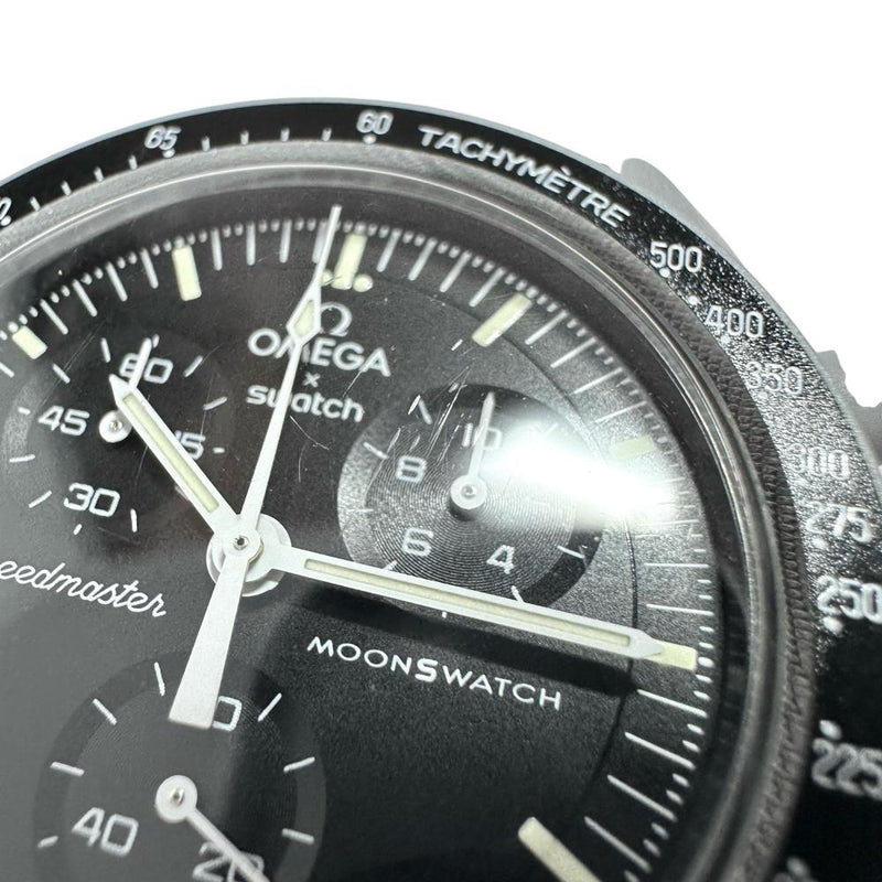 【Swatch/スウォッチ】 S033M100 OMEGAコラボ スピードマスター 腕時計 プラスチック/ナイロン クオーツ 黒文字盤/グレーケース/黒ナイロンベルト メンズ
【中古】【真子質店】【NN】




【TxS】