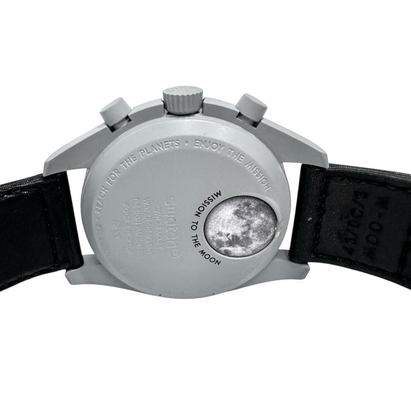 【Swatch/スウォッチ】 S033M100 OMEGAコラボ スピードマスター 腕時計 プラスチック/ナイロン クオーツ 黒文字盤/グレーケース/黒ナイロンベルト メンズ
【中古】【真子質店】【NN】




【TxS】