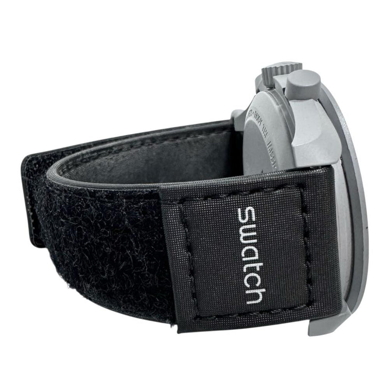 【Swatch/スウォッチ】 S033M100 OMEGAコラボ スピードマスター 腕時計 プラスチック/ナイロン クオーツ 黒文字盤/グレーケース/黒ナイロンベルト メンズ
【中古】【真子質店】【NN】




【TxS】