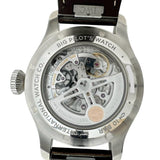 【IWC/インターナショナルウォッチカンパニー】 ビッグパイロットウォッチ43 IW329301 保証書/ギャラ/箱付き　裏スケルトン　 腕時計 ステンレススチール/レザー 自動巻き/オートマ ブラック文字盤/ブラウンレザーベルト メンズ 【中古】【真子質店】【BL】 【YYII】