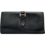 【HERMES/エルメス】 ベアンスフレ ヴォーエプソン 長財布 レザー ブラックレザー/シルバー金具 レディース【中古】【真子質店】【BL】




【YKx】