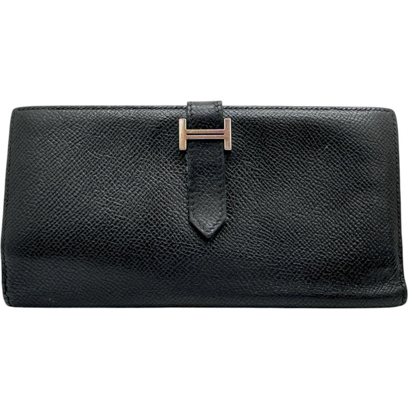 【HERMES/エルメス】 ベアンスフレ ヴォーエプソン 長財布 レザー ブラックレザー/シルバー金具 レディース【中古】【真子質店】【BL】




【YKx】