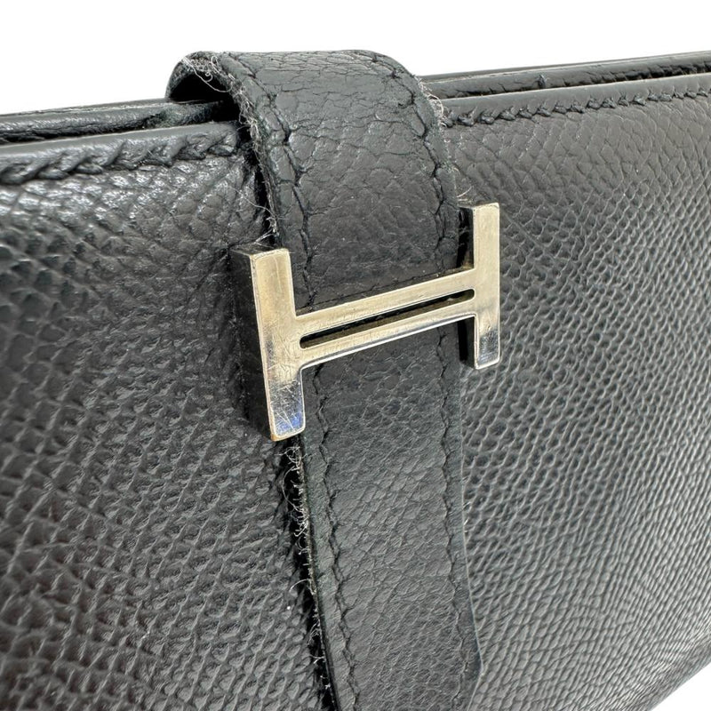 【HERMES/エルメス】 ベアンスフレ ヴォーエプソン 長財布 レザー ブラックレザー/シルバー金具 レディース【中古】【真子質店】【BL】




【YKx】