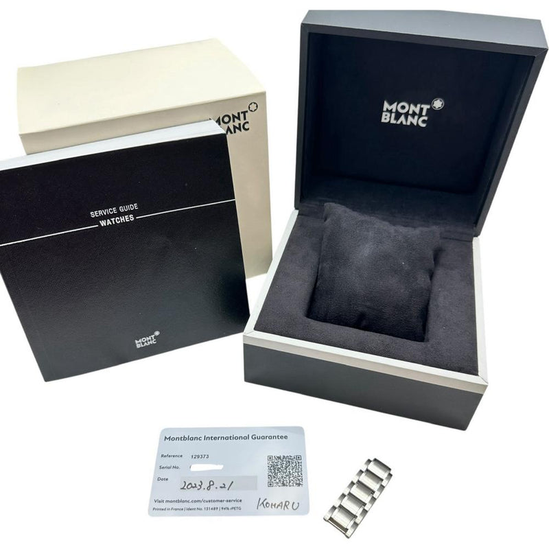 【MONTBLANC/モンブラン】 アイスシー デイト 129373 1858 腕時計 ステンレススチール/セラミック 自動巻き/オートマ グリーン文字盤/シルバーベルト メンズ
【中古】【真子質店】【GD】




【IMoYT】