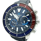 【CASIO/カシオ】 オシアナス OCW-P2000C-2AJF 腕時計 ステンレススチール/ラバー ソーラー電波 ブルー文字盤/ブルーラバーベルト メンズ 【中古】【真子質店】【GD】 【MiDK】
