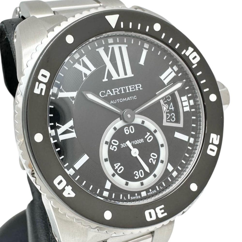 【CARTIER/カルティエ】 カリブル ダイバー W7100057 保証書/ギャラ付き 腕時計 ステンレススチール 自動巻き/オートマ ブラック文字盤/シルバーベルト メンズ
【中古】【真子質店】【BL】




【MoTxMa】