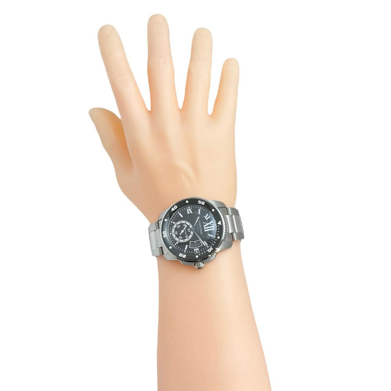 【CARTIER/カルティエ】 カリブル ダイバー W7100057 保証書/ギャラ付き 腕時計 ステンレススチール 自動巻き/オートマ ブラック文字盤/シルバーベルト メンズ
【中古】【真子質店】【BL】




【MoTxMa】