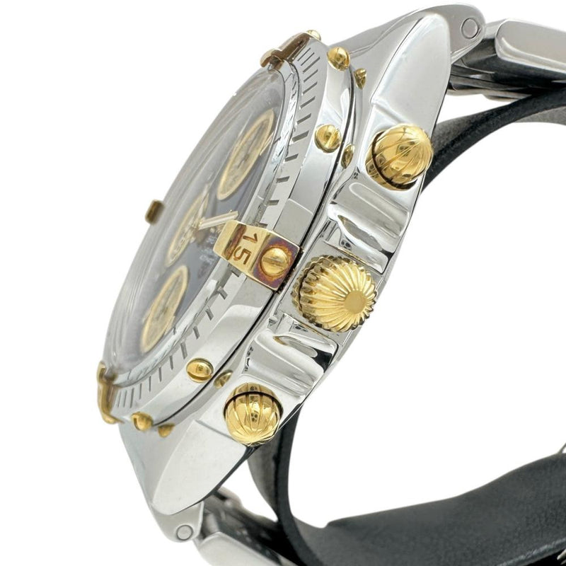 【BREITLING/ブライトリング】 クロノマット ビコロ B13350 腕時計 ステンレススチール/YG 自動巻き/オートマ ブルー文字盤/シルバーベルト ゴールド メンズ
【中古】【真子質店】【GD】




【TTYY】