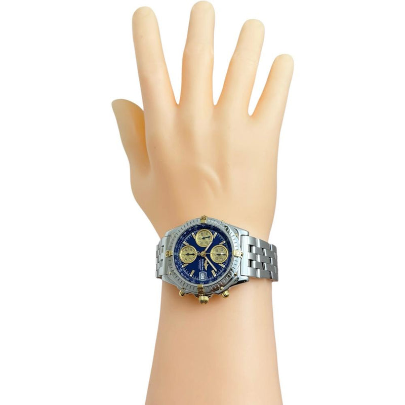 【BREITLING/ブライトリング】 クロノマット ビコロ B13350 腕時計 ステンレススチール/YG 自動巻き/オートマ ブルー文字盤/シルバーベルト ゴールド メンズ
【中古】【真子質店】【GD】




【TTYY】