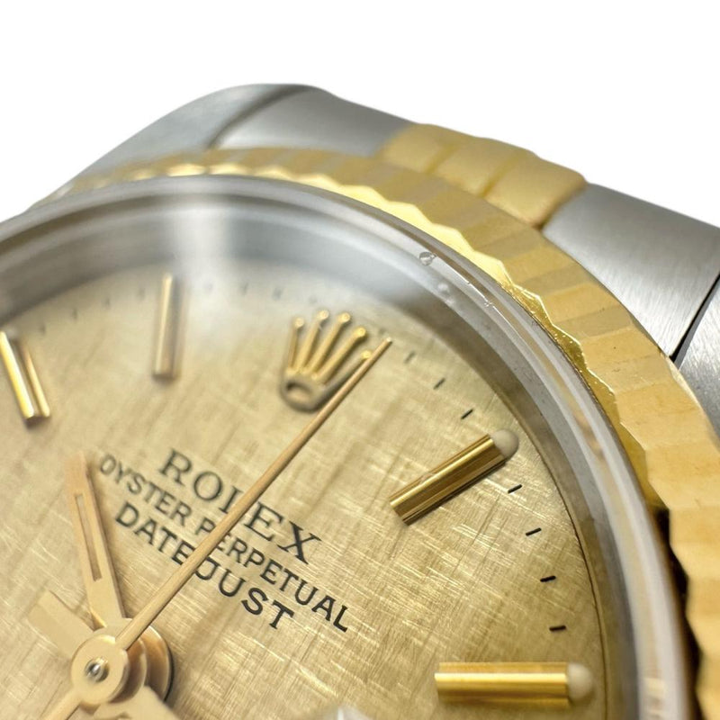 【ROLEX/ロレックス】 69173 デイトジャスト モザイク 腕時計 ステンレススチール/K18YGイエローゴールド 自動巻き/オートマ (1991年製) ゴールド文字盤/ゴールドシルバーコンビベルト レディース
【中古】【真子質店】【BL】




【YMiTx】
【ex】