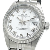 【ROLEX/ロレックス】 パーペチュアルデイト 79240 保有り ローマンインデックス 腕時計 ステンレススチール 自動巻き/オートマ F番（(2004年) ホワイト文字盤/シルバーベルト レディース
【中古】【真子質店】【BL】




【DMoIx】
【ex】