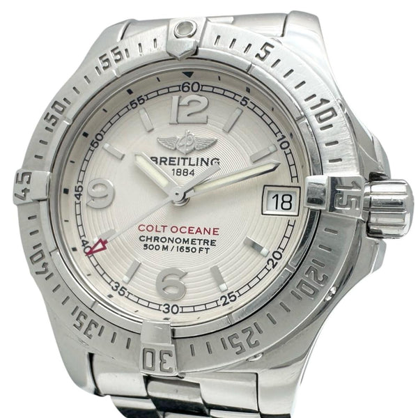 【BREITLING/ブライトリング】 コルトオーシャン A77380 腕時計 ステンレススチール クオーツ アイボリー文字盤/シルバーベルト レディース
【中古】【真子質店】【GD】




【IISS】