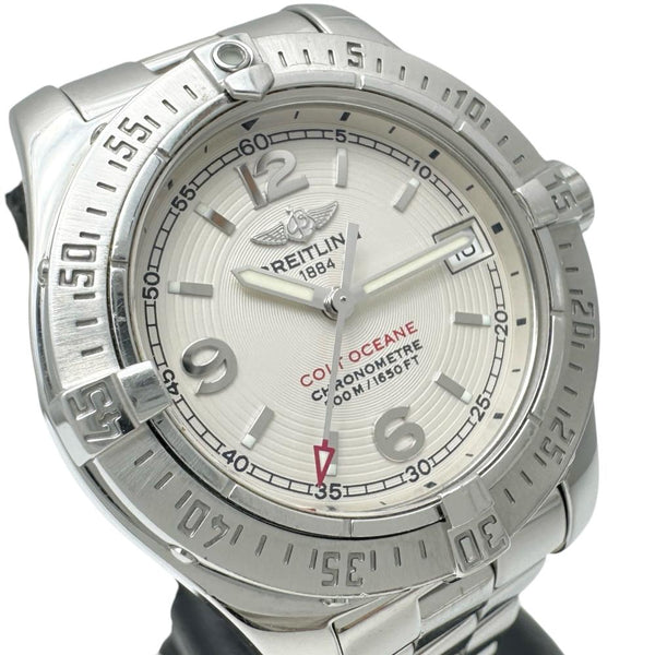 【BREITLING/ブライトリング】 コルトオーシャン A77380 腕時計 ステンレススチール クオーツ アイボリー文字盤/シルバーベルト レディース
【中古】【真子質店】【GD】




【IISS】