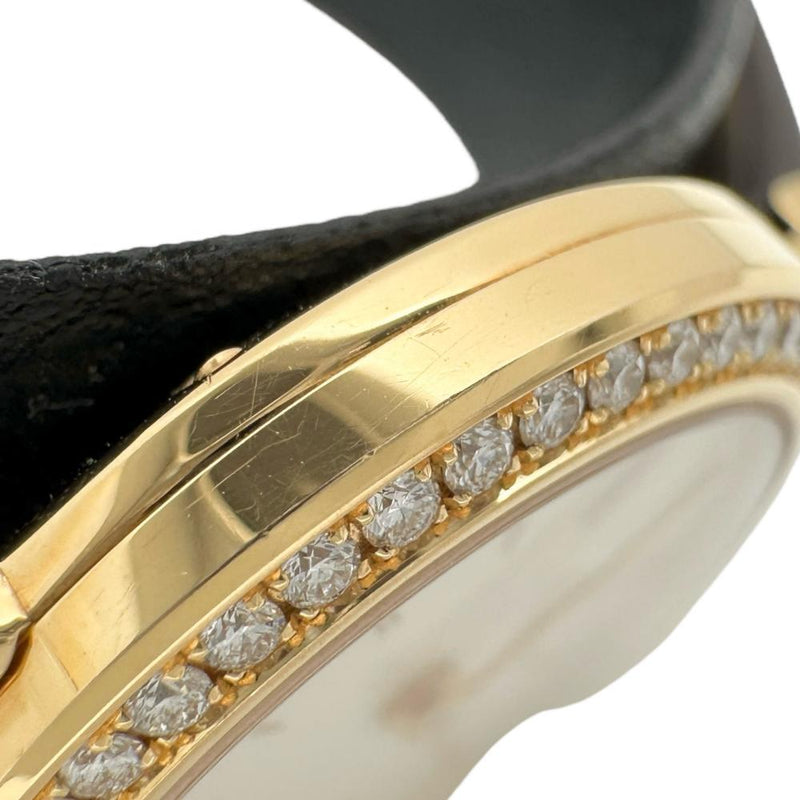 【PIAGET/ピアジェ】 アルティプラノ G0A36534(P10246) 保証書/ギャラ付き　ダイヤ巻 腕時計 K18PGピンクゴールド/レザー クオーツ ホワイト文字盤/ブラウンレザーベルト レディース
【中古】【真子質店】【BL】




【DMaKMi】