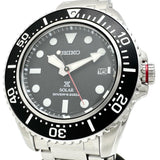 【SEIKO/セイコー】 ダイバー SBDJ051(V157-0DP0) ソーラー　プロスペックス 腕時計 ステンレススチール クオーツ ブラック文字盤/シルバーベルト メンズ
【中古】【真子質店】【GD】




【TKMo】