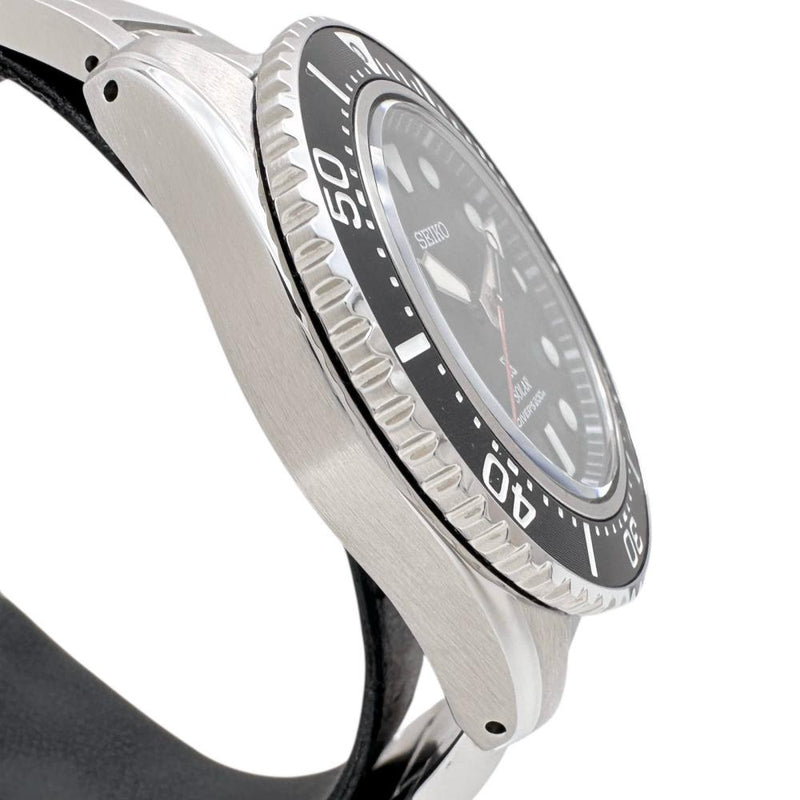 【SEIKO/セイコー】 ダイバー SBDJ051(V157-0DP0) ソーラー　プロスペックス 腕時計 ステンレススチール クオーツ ブラック文字盤/シルバーベルト メンズ
【中古】【真子質店】【GD】




【TKMo】