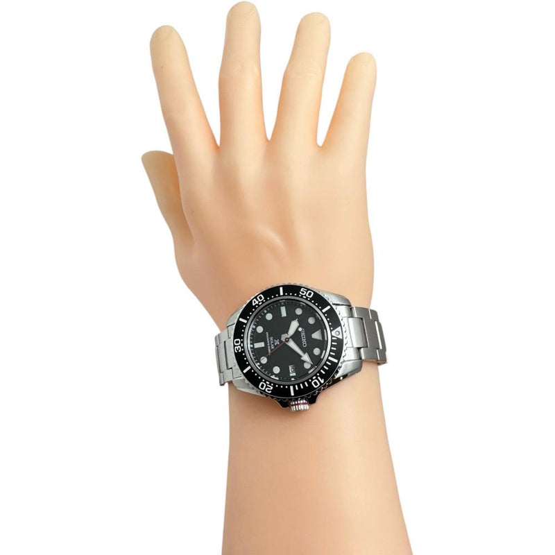 【SEIKO/セイコー】 ダイバー SBDJ051(V157-0DP0) ソーラー　プロスペックス 腕時計 ステンレススチール クオーツ ブラック文字盤/シルバーベルト メンズ
【中古】【真子質店】【GD】




【TKMo】