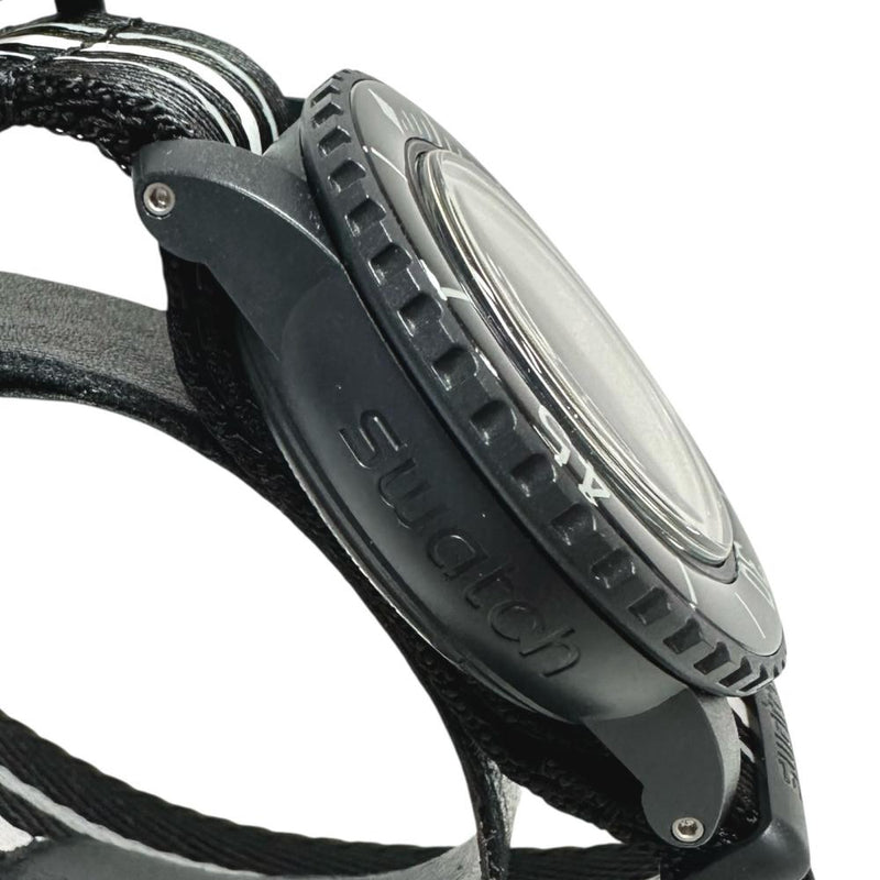 【Swatch/スウォッチ】 スキューバ フィフティファゾムス オーシャンオブストーム SO35B400 スウォッチ×ブランパン　保証書/ギャラ/箱付き 腕時計 セラミック/ナイロン 自動巻き/オートマ 黒文字盤/黒ナイロンベルト メンズ
【中古】【真子質店】【GD】




【DxK】