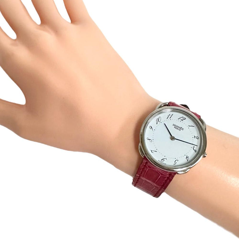 【HERMES/エルメス】 アルソー AR4.510 腕時計 ステンレススチール/レザー クオーツ レディース
【中古】【真子質店】【GD】




【DYT】
