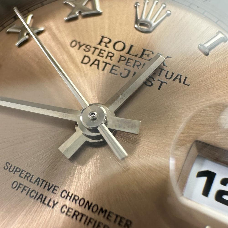 【ROLEX/ロレックス】 デイトジャスト ローマン 69174 腕時計 ステンレススチール/WG 自動巻き/オートマ T番(1996年) ピンク文字盤/シルバーベルト レディース
【中古】【真子質店】【BL】




【MoxxMo】
【ex】