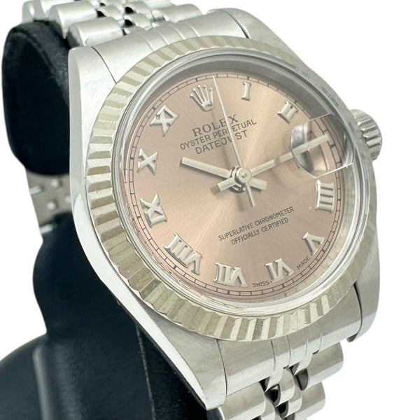 【ROLEX/ロレックス】 デイトジャスト ローマン 69174 腕時計 ステンレススチール/WG 自動巻き/オートマ T番(1996年) ピンク文字盤/シルバーベルト レディース
【中古】【真子質店】【BL】




【MoxxMo】
【ex】