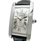 【CARTIER/カルティエ】 タンクアメリカンMM WSTA0017 腕時計 ステンレススチール/レザー 自動巻き/オートマ シルバー文字盤/ダークネイビーレザー レディース
【中古】【真子質店】【BL】




【DTSx】