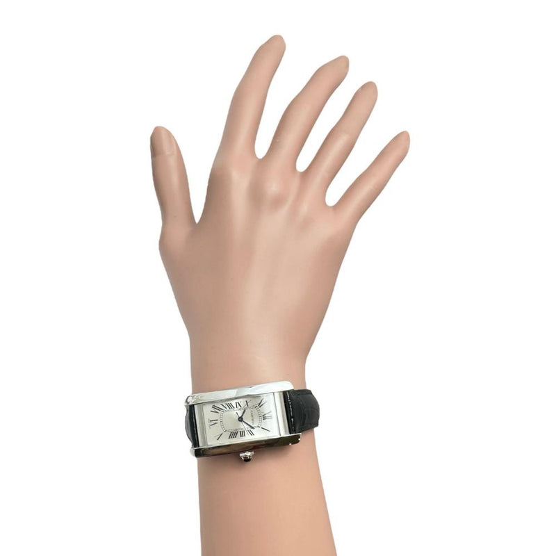 【CARTIER/カルティエ】 タンクアメリカンMM WSTA0017 腕時計 ステンレススチール/レザー 自動巻き/オートマ シルバー文字盤/ダークネイビーレザー レディース
【中古】【真子質店】【BL】




【DTSx】