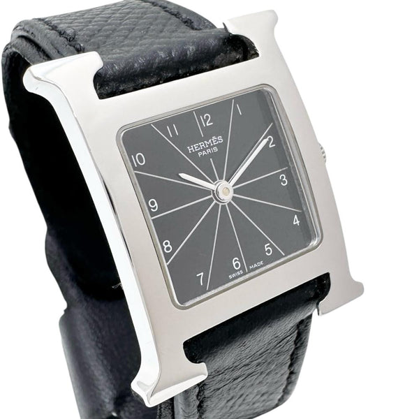 【HERMES/エルメス】 Hウォッチ HH1.210 腕時計 ステンレススチール/レザー クオーツ ブラック文字盤/ブラックレザーベルト レディース
【中古】【真子質店】【GD】




【YxMo】