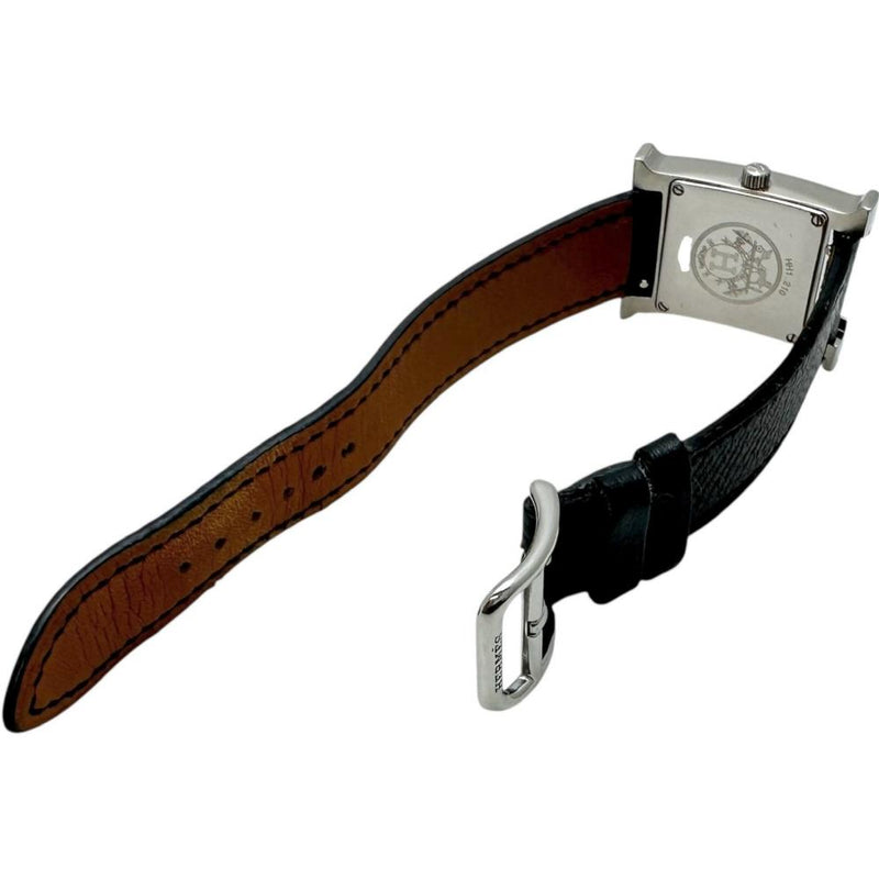 【HERMES/エルメス】 Hウォッチ HH1.210 腕時計 ステンレススチール/レザー クオーツ ブラック文字盤/ブラックレザーベルト レディース
【中古】【真子質店】【GD】




【YxMo】