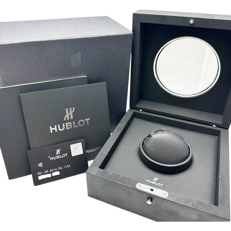 【HUBLOT/ウブロ】 クラシックフュージョン 581.NE.2010RW 保証書/ギャラ/箱付き　純正ダイヤ 腕時計 チタン/ラバー クオーツ ホワイト文字盤/ホワイトラバーベルト レディース
【中古】【真子質店】【BL】




【DMiSMo】