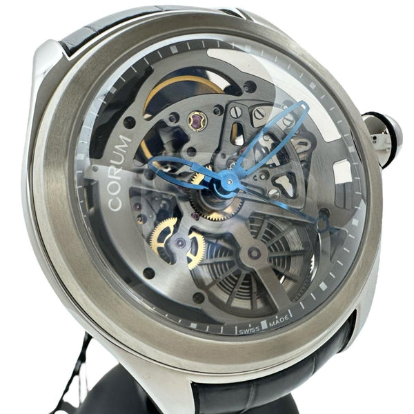 【CORUM/コルム】 バブル L082/02595 082.400.20 スケルトン 腕時計 ステンレススチール/レザー 自動巻き/オートマ グレー文字盤/グレーレザーベルト メンズ
【中古】【真子質店】【GD】




【TMoSY】