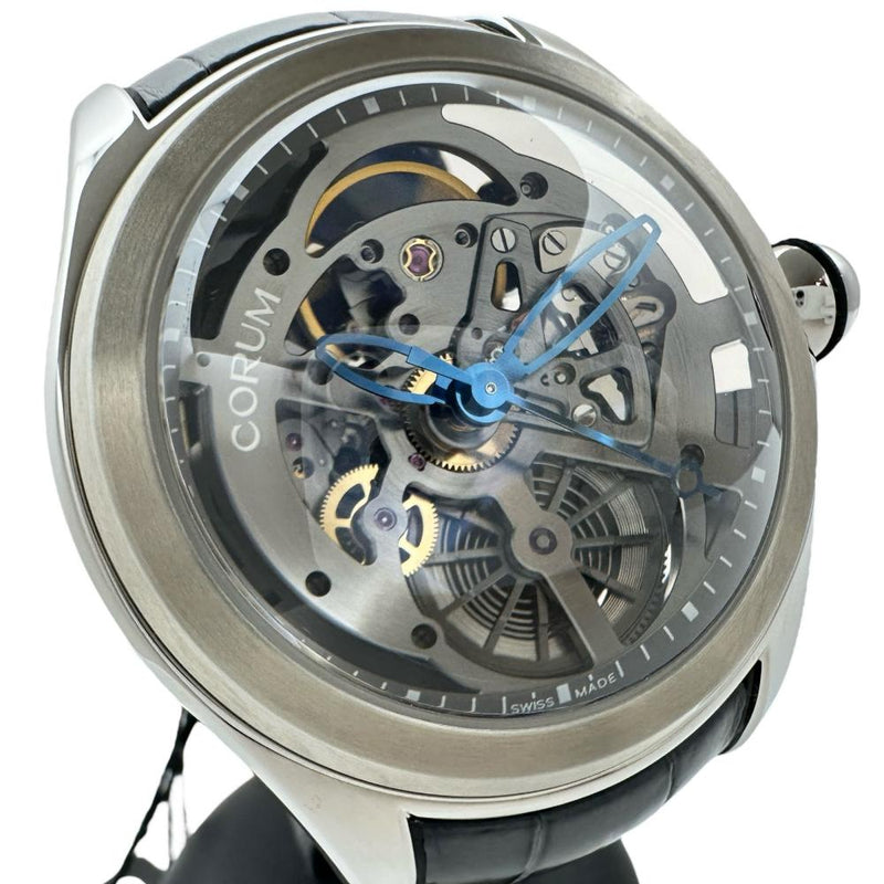【CORUM/コルム】 バブル L082/02595 082.400.20 スケルトン 腕時計 ステンレススチール/レザー 自動巻き/オートマ グレー文字盤/グレーレザーベルト メンズ
【中古】【真子質店】【GD】




【TMoSY】