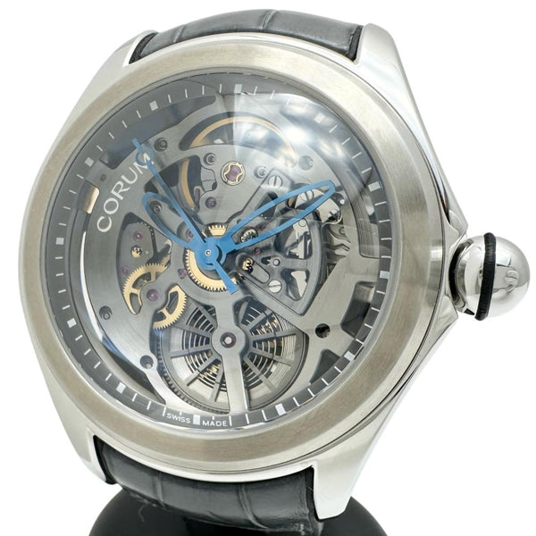【CORUM/コルム】 バブル L082/02595 082.400.20 スケルトン 腕時計 ステンレススチール/レザー 自動巻き/オートマ グレー文字盤/グレーレザーベルト メンズ
【中古】【真子質店】【GD】




【TMoSY】