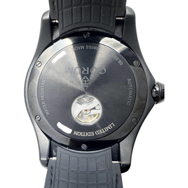 【CORUM/コルム】 バブル ヘリテージ 082.300.98 未使用品 350本限定 腕時計 ステンレススチール/レザー 自動巻き/オートマ ブラック文字盤/ブラックレザー.ラバーベルト メンズ
【中古】【真子質店】【GD】




【ITMaT】