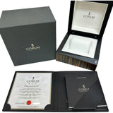 【CORUM/コルム】 バブル ヘリテージ 082.300.98 未使用品 350本限定 腕時計 ステンレススチール/レザー 自動巻き/オートマ ブラック文字盤/ブラックレザー.ラバーベルト メンズ
【中古】【真子質店】【GD】




【ITMaT】