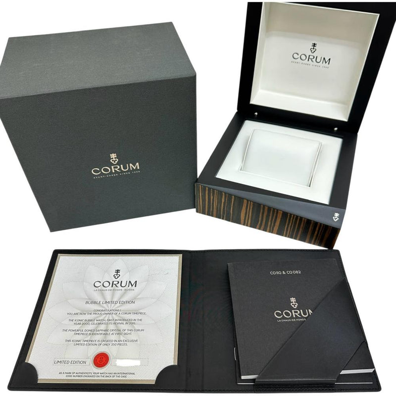 【CORUM/コルム】 バブル ヘリテージ 082.300.98 未使用品 350本限定 腕時計 ステンレススチール/レザー 自動巻き/オートマ ブラック文字盤/ブラックレザー.ラバーベルト メンズ
【中古】【真子質店】【GD】




【ITMaT】