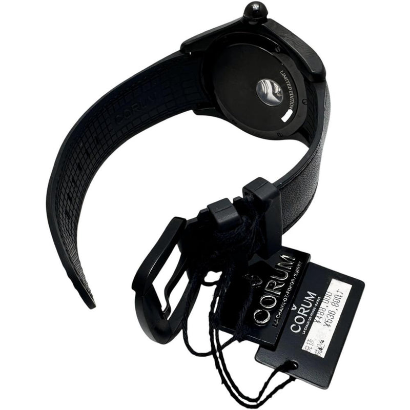 【CORUM/コルム】 バブル ヘリテージ 082.300.98 未使用品 350本限定 腕時計 ステンレススチール/レザー 自動巻き/オートマ ブラック文字盤/ブラックレザー.ラバーベルト メンズ
【中古】【真子質店】【GD】




【ITMaT】