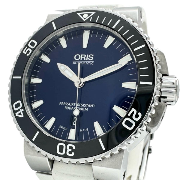 【ORIS/オリス】 アクイス デイト 01 733 7653 箱/保有り 裏スケルトン 腕時計 ステンレススチール/ラバー 自動巻き/オートマ ネイビー文字盤/ホワイトラバー メンズ
【中古】【真子質店】【GD】




【KKx】