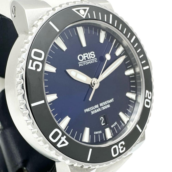 【ORIS/オリス】 アクイス デイト 01 733 7653 箱/保有り 裏スケルトン 腕時計 ステンレススチール/ラバー 自動巻き/オートマ ネイビー文字盤/ホワイトラバー メンズ
【中古】【真子質店】【GD】




【KKx】