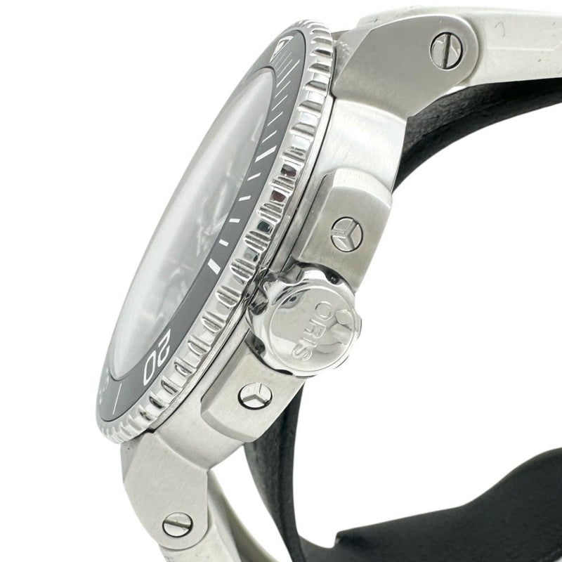 【ORIS/オリス】 アクイス デイト 01 733 7653 箱/保有り 裏スケルトン 腕時計 ステンレススチール/ラバー 自動巻き/オートマ ネイビー文字盤/ホワイトラバー メンズ
【中古】【真子質店】【GD】




【KKx】