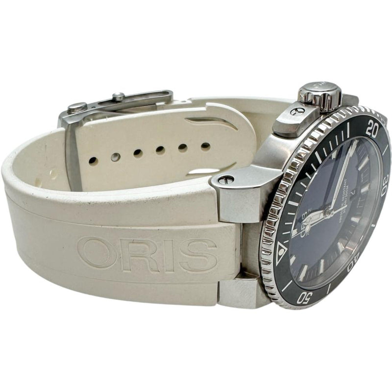 【ORIS/オリス】 アクイス デイト 01 733 7653 箱/保有り 裏スケルトン 腕時計 ステンレススチール/ラバー 自動巻き/オートマ ネイビー文字盤/ホワイトラバー メンズ
【中古】【真子質店】【GD】




【KKx】