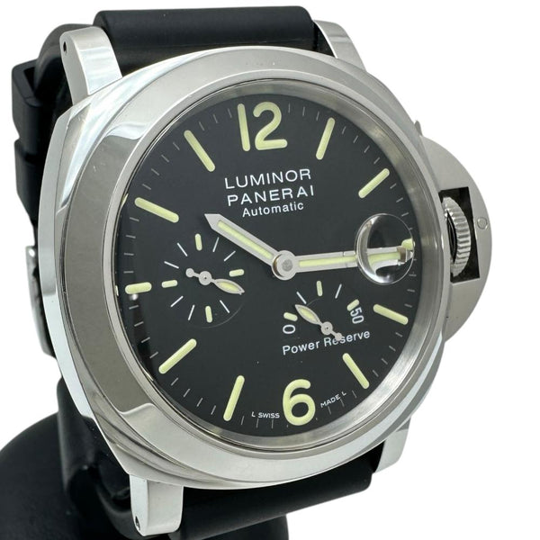 【PANERAI/パネライ】 ルミノール マリーナ パワーリザーブ PAM01090 腕時計 ステンレススチール/ラバー 自動巻き/オートマ S番（2016年） ブラック文字盤/ブラックラバーベルト メンズ
【中古】【真子質店】【GD】




【DTYMi】