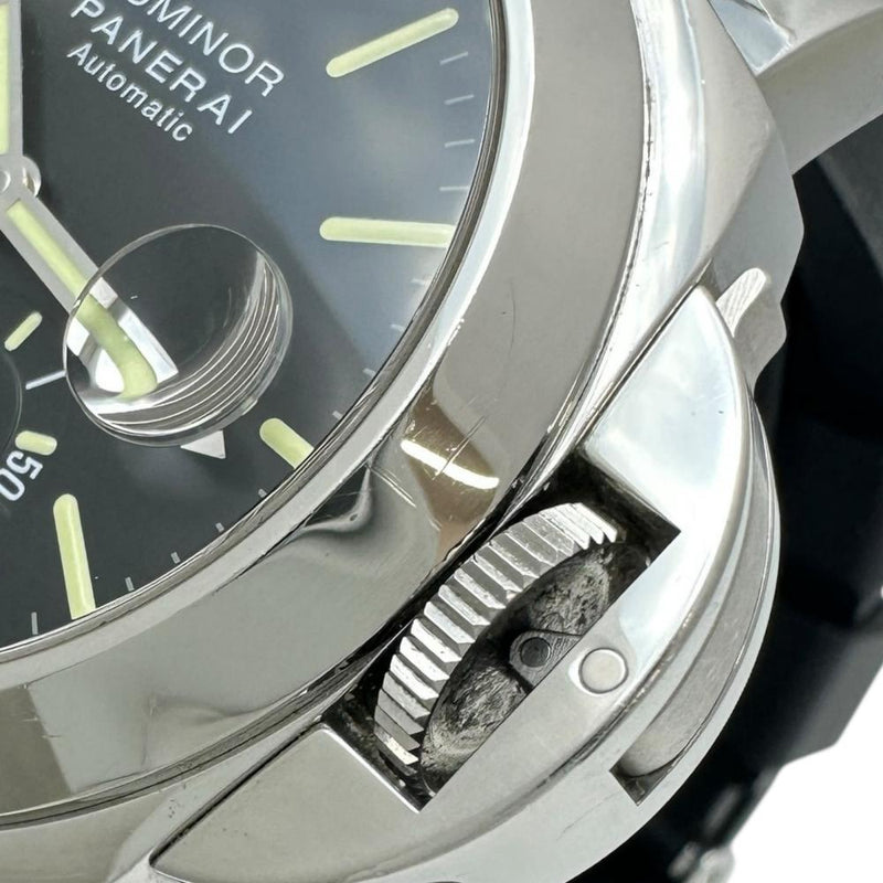 【PANERAI/パネライ】 ルミノール マリーナ パワーリザーブ PAM01090 腕時計 ステンレススチール/ラバー 自動巻き/オートマ S番（2016年） ブラック文字盤/ブラックラバーベルト メンズ
【中古】【真子質店】【GD】




【DTYMi】