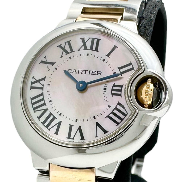 【CARTIER/カルティエ】 バロンブルーSM W6920034 腕時計 ステンレススチール/ピンクゴールド クオーツ ピンクシェル文字盤/シルバー、ピンクコンビベルト レディース
【中古】【真子質店】【BL】




【DYxS】