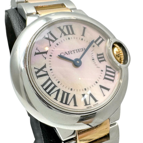 【CARTIER/カルティエ】 バロンブルーSM W6920034 腕時計 ステンレススチール/ピンクゴールド クオーツ ピンクシェル文字盤/シルバー、ピンクコンビベルト レディース
【中古】【真子質店】【BL】




【DYxS】
