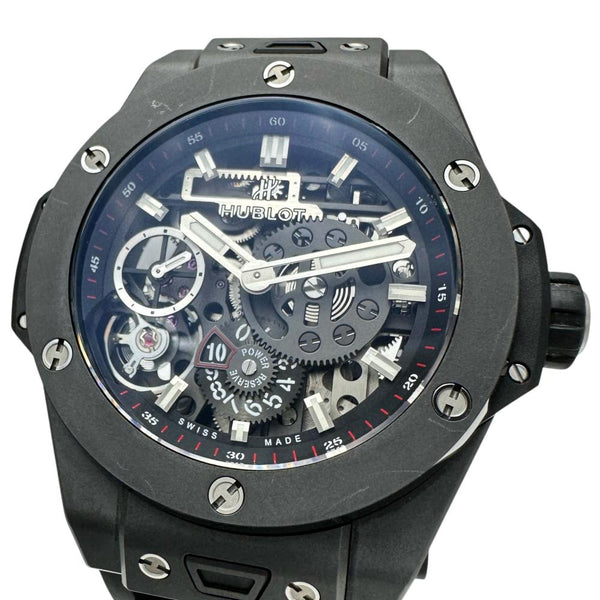 【HUBLOT/ウブロ】 ビックバン メカ10 ブラックマジック 414.CL.1123.RX 保証書/ギャラ/箱付き　スケルトン　10デイズ/10days　ロングパワーリザーブ 腕時計 セラミック/ラバー 手巻き ブラック文字盤/ブラックラバーベルト メンズ
【中古】【真子質店】【BL】




【IIMoMox】