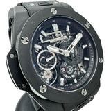 【HUBLOT/ウブロ】 ビックバン メカ10 ブラックマジック 414.CL.1123.RX 保証書/ギャラ/箱付き　スケルトン　10デイズ/10days　ロングパワーリザーブ 腕時計 セラミック/ラバー 手巻き ブラック文字盤/ブラックラバーベルト メンズ
【中古】【真子質店】【BL】




【IIMoMox】