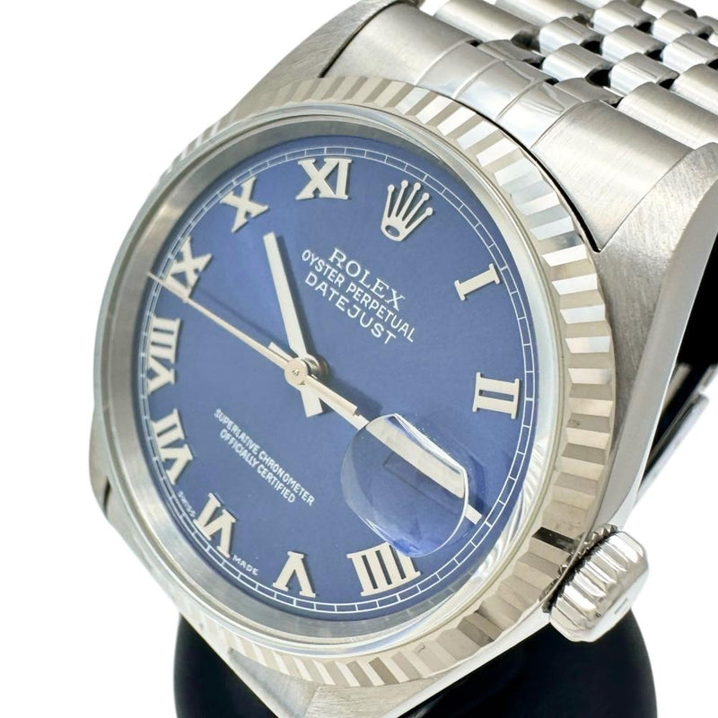 【ROLEX/ロレックス】 デイトジャスト 16234 腕時計 ステンレススチール/WG 自動巻き/オートマ P番(2000年) ブルーローマン文字盤/シルバーベルト メンズ
【中古】【真子質店】【BL】




【KSDT】
【ex】