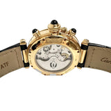 【CARTIER/カルティエ】 パシャ クロノグラフ W3017551 保証書/ギャラ/箱付き　2002年 FIFAワールドカップ 世界35本限定 裏スケルトン 腕時計 K18YGイエローゴールド/レザー 自動巻き/オートマ ゴールド文字盤/黒革ベルト メンズ
【中古】【真子質店】【BL】




【IIMiSI】