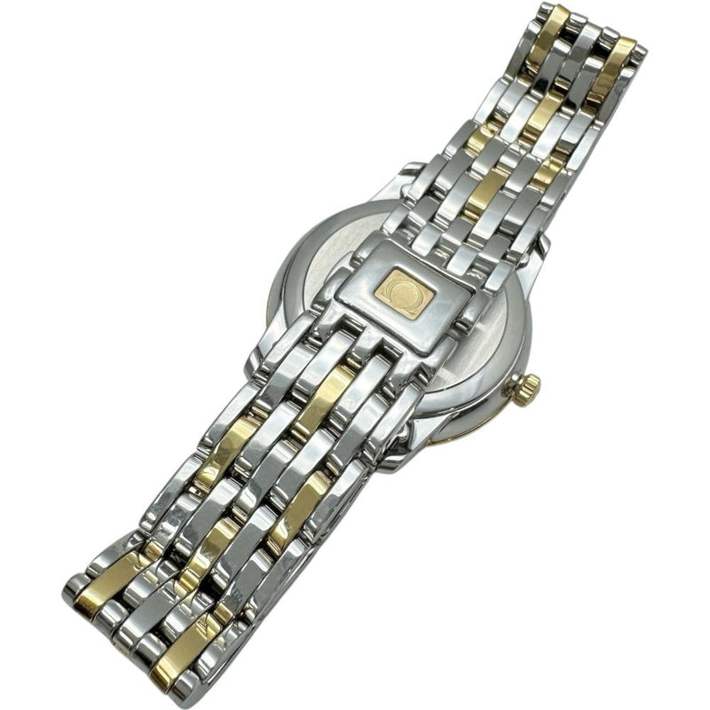 【OMEGA/オメガ】 デビル 424.25.27.60.55.001 8P＆ダイヤモンド巻ベゼル 腕時計 ステンレススチール/イエローゴールド クオーツ シェル文字盤/シルバー、ゴールドコンビベルト レディース
【中古】【真子質店】【GD】




【TKMox】